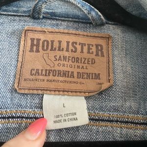 Hollister Jean jacket.